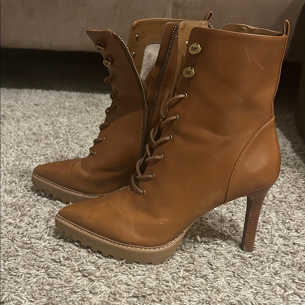 Michael Kors Lace Up Boots